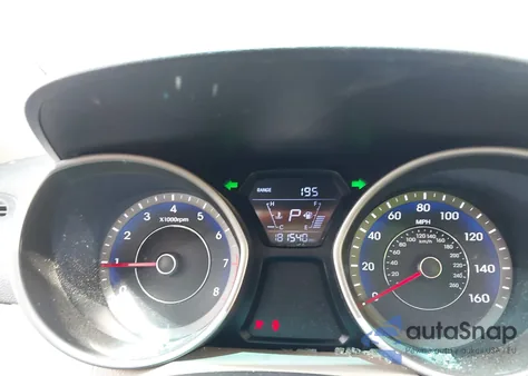 2014 Hyundai Elantra Se из США, поврежденный, VIN KMHDH4AE9EU088862